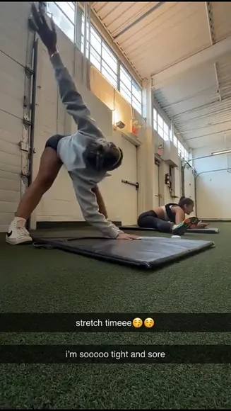 Pariya Stretching In Gym Shorts OnlyFans Video Leaked