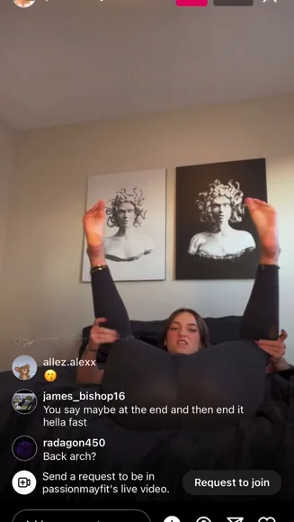 Passionmay Legs Up In Leggings OnlyFans Video Leaked