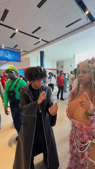 Persephanii Floral Gown Cleavage Display OnlyFans Video Leaked