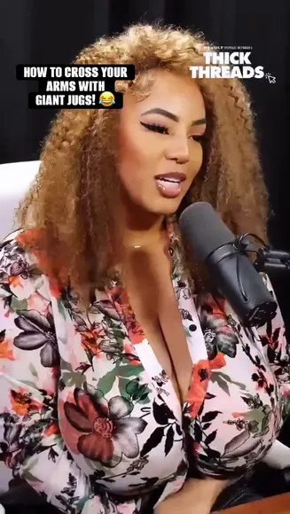 Persephanii Floral Blouse Cleavage Tease OnlyFans Video Leaked