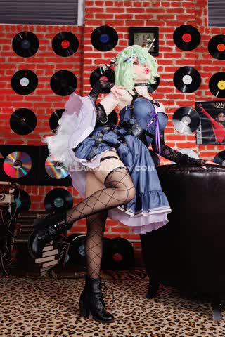 Petulkaa Maid Outfit Leg Spread OnlyFans Photo Leaked
