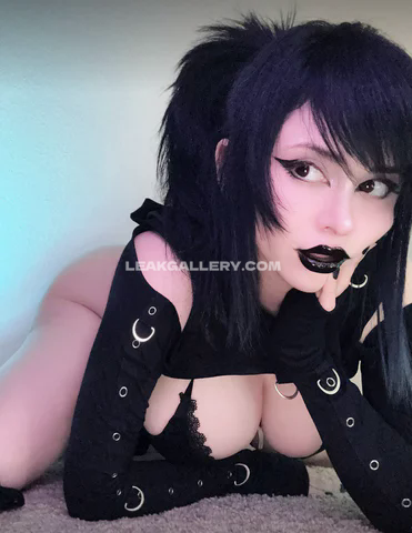 Pink Chyu Black Lace Bra Tease OnlyFans Photo Leaked