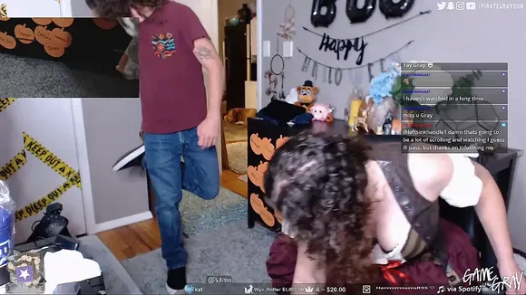 Pirategray Bent Over Pirate Costume OnlyFans Video Leaked