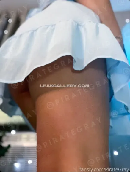 Pirategray Thighs Under Ruffled Skirt OnlyFans Photo Leaked