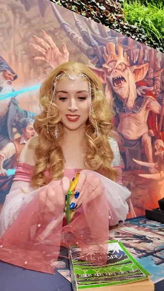 Pixelsmixel Pink Gown Card Reveal OnlyFans Video Leaked