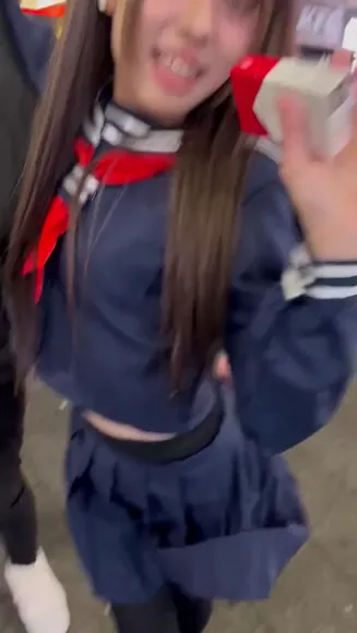 Popo__suke Schoolgirl Skirt Flipping OnlyFans Video Leaked