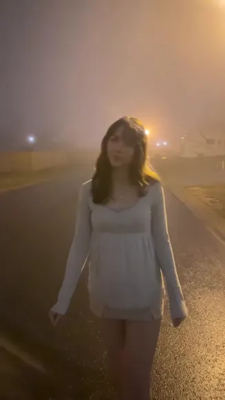 Primatepaige White Dress Night Walk OnlyFans Video Leaked