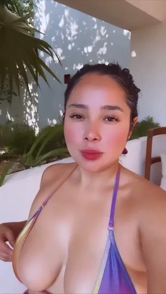 Prisxmar Braless Bikini Top Tease OnlyFans Video Leaked
