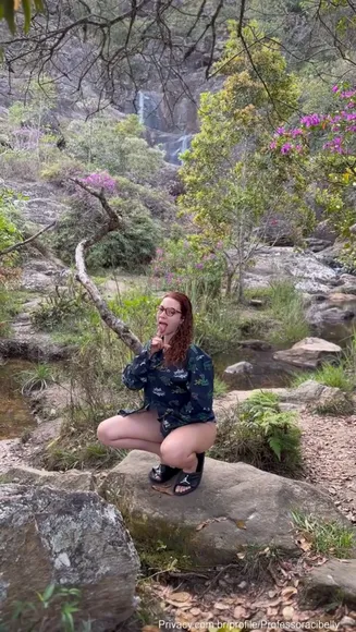 Professoracibelly White Thong Outdoor Tease OnlyFans Video Leaked