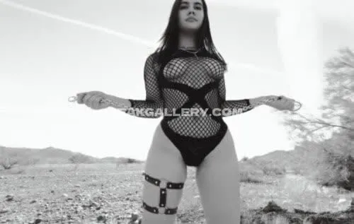 Psychedelic.kitty Fishnet Bodysuit Pose OnlyFans Photo Leaked