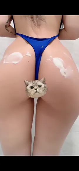Qiaoniutt Blue Thong Ass Display OnlyFans Video Leaked