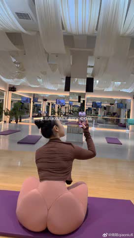 Qiaoniutt Yoga Pants Ass Shot OnlyFans Photo Leaked