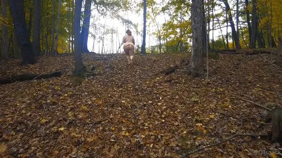 Qtsnack Naked Ass In Forest OnlyFans Video Leaked