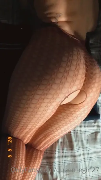 Queen_egirl27 Fishnet Stockings Pussy Play OnlyFans Video Leaked