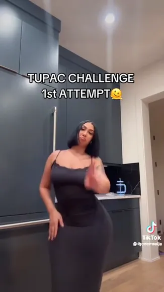 Queennaija Black Dress Dance OnlyFans Video Leaked