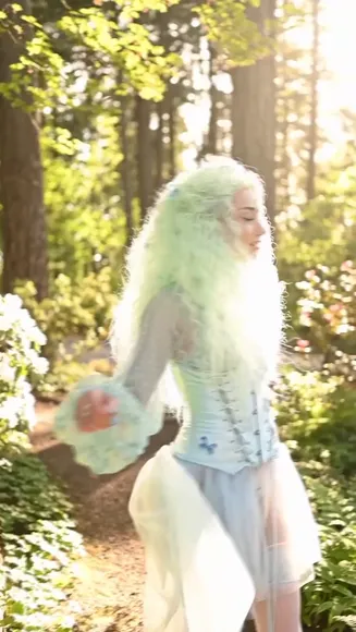 Queentofu Sheer Corset Tease OnlyFans Video Leaked