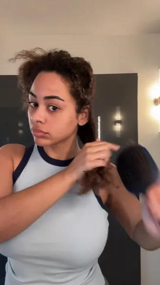 Raina Braided Hair Reveal OnlyFans Video Leaked