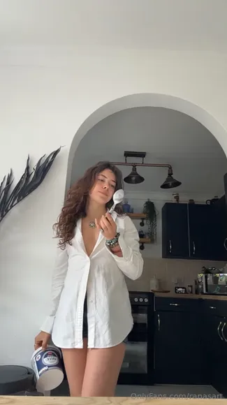 Ranapercasoo Unbuttoned Shirt Tease OnlyFans Video Leaked