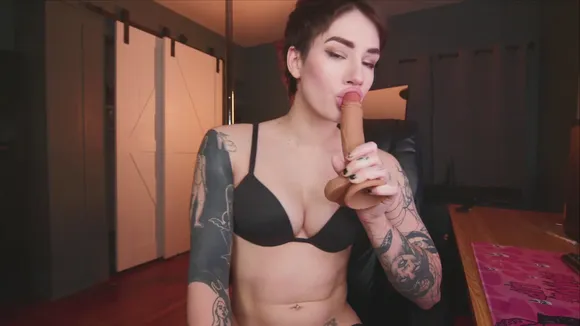 Rand_mia Black Bra Blowjob OnlyFans Video Leaked