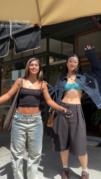 Raynavallandingham Plaid Bralette Exposure OnlyFans Video Leaked