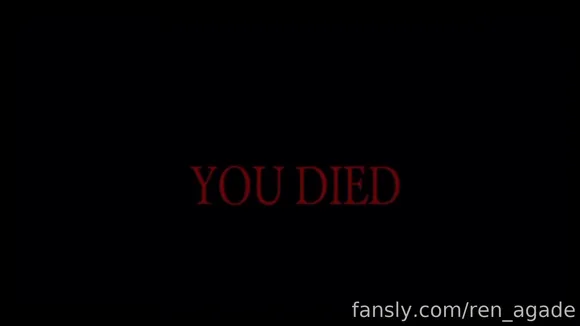 Ren_agade Black Lingerie Ass Play OnlyFans Video Leaked