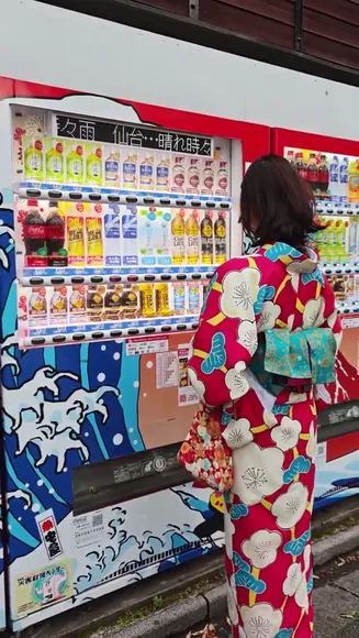 Ren_katsuki Kimono At Vending Machine OnlyFans Video Leaked