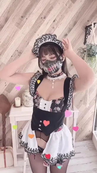Ririkana Maid Outfit With Gag OnlyFans Video Leaked