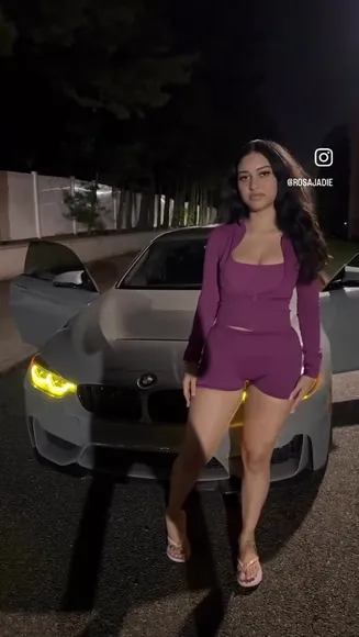 Rosajadiee Tight Purple Bodysuit Twerk OnlyFans Video Leaked
