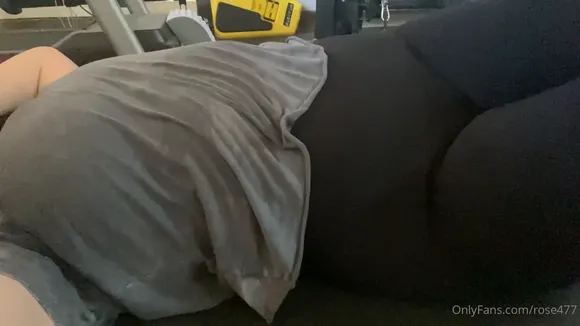 Rosescrtx Tight Black Leggings Ass OnlyFans Video Leaked