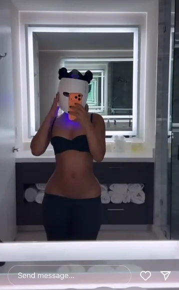 Rubi Rose Black Bra Mirror Selfie OnlyFans Video Leaked