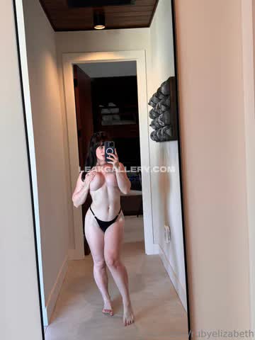 Ruby_elizabeth Black Thong Selfie Pose OnlyFans Photo Leaked