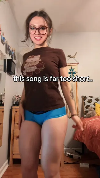 Rubyvstiktok Tight Blue Underwear Twerk OnlyFans Video Leaked