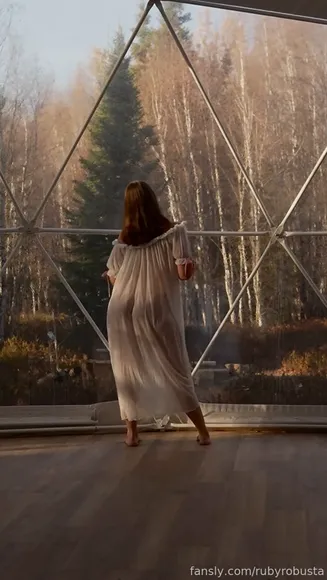 Rubyxrobusta Sheer Nightgown Tease OnlyFans Video Leaked