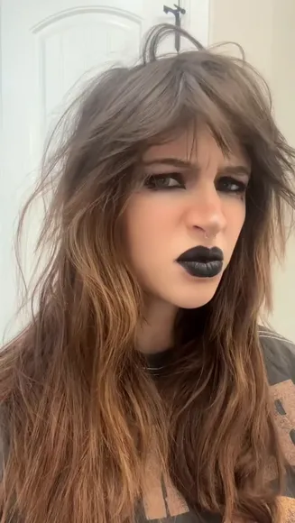 Rustyfawkes Black Lipstick Pout OnlyFans Video Leaked