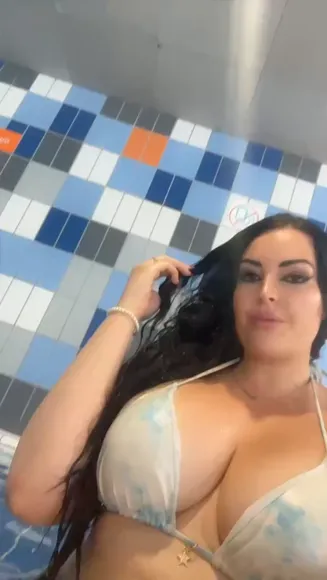 Ryma.ayed Bikini Pool Tease OnlyFans Video Leaked