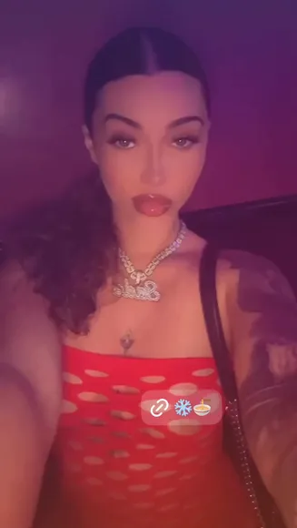 Sadethemenace Red Cutout Top Tease OnlyFans Video Leaked