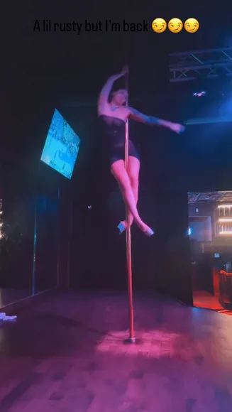 Sadethemenace Pole Dance In Heels OnlyFans Video Leaked