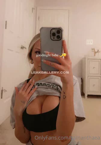 Samanthaauf Black Bra Tease OnlyFans Photo Leaked