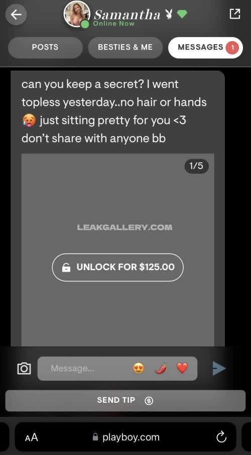 Samanthaschwartz Exclusive Leaked Nude OnlyFans #14531861