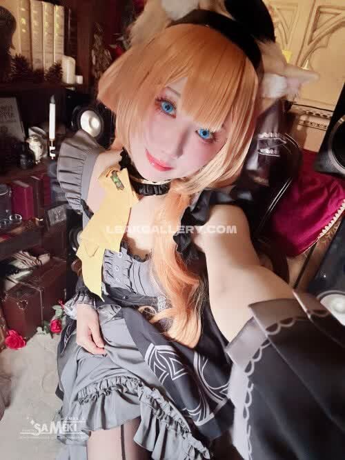 Sameki Cat Ear Maid Outfit OnlyFans Photo Leaked