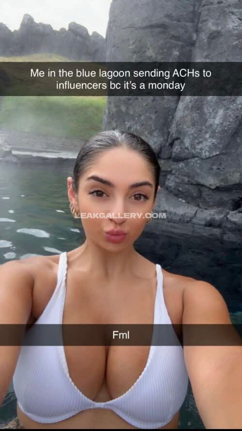 Samibrielle White Bikini Top Tease OnlyFans Photo Leaked