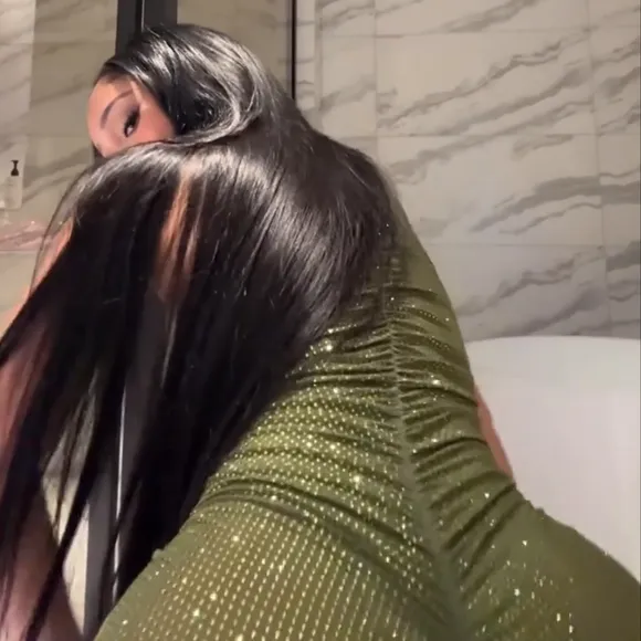 Saweetie Tight Green Bodysuit Ass OnlyFans Video Leaked