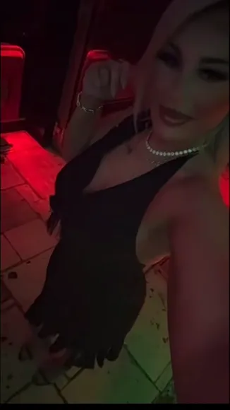Sbby_astride Black Dress Cleavage Tease OnlyFans Video Leaked
