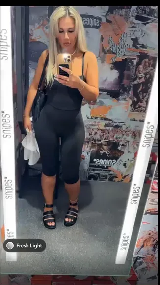 Sbby_astride Black Bodysuit Mirror Selfie OnlyFans Video Leaked