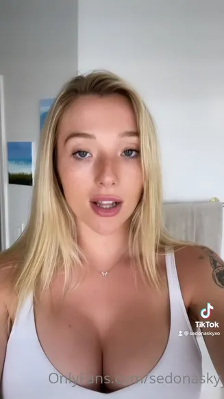 Sedona White Top Cleavage Tease OnlyFans Video Leaked