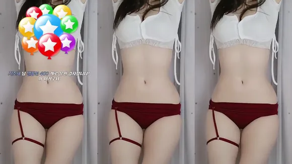 Seosil2 Red Thong Straps Tease OnlyFans Video Leaked