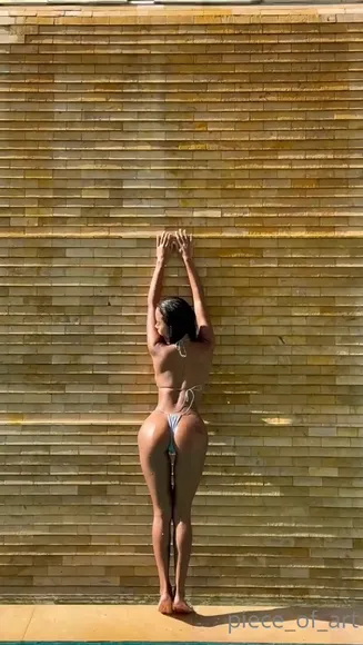Sexy_petite_asian_girl Thong Bikini Ass Pose OnlyFans Video Leaked
