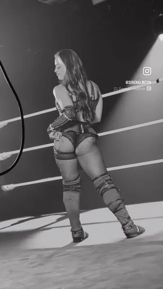 Sirenalinton Fishnet Thong Twerk OnlyFans Video Leaked