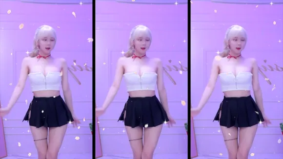 Siyeon_4.9 Thong Skirt Twerk Tease OnlyFans Video Leaked