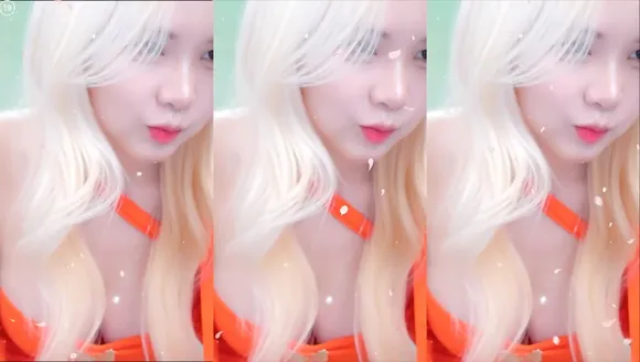 Siyeon_4.9 Orange Dress Ass Twerk OnlyFans Video Leaked